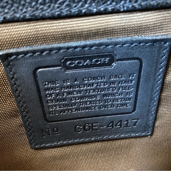 Coach Vintage Madison Biltmore Medium Top Handle Bag 4417 Black - Picture 13 of 14